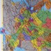 Коврик-подкладка с картой России настольный для письма (590х380 мм) 
