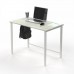 Компьютерный стол на металлокаркасе Эвнон 3CW сосна битон белый ш104/г70/в75 