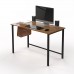 Компьютерный стол на металлокаркасе Эвнон 3Т таксония/черный ш120/г70/в75 
