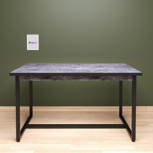 Стол на металлокаркасе с цельной столешницей Саргат 1ЦТ ш140/г80 Стол на металлокаркасе с цельной столешницей Саргат 1ЦТ ш140/г80