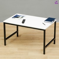 Журнальный стол  на металлокаркасе Лимнак 1W белый/черный