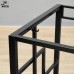Металлический каркас стола Амеот-Лого 1 черный  ш116/г66